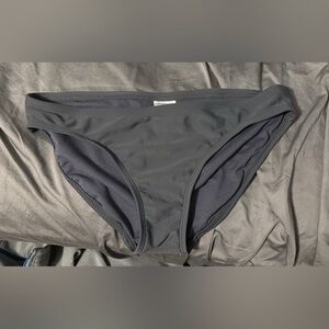Gray bikini bottoms